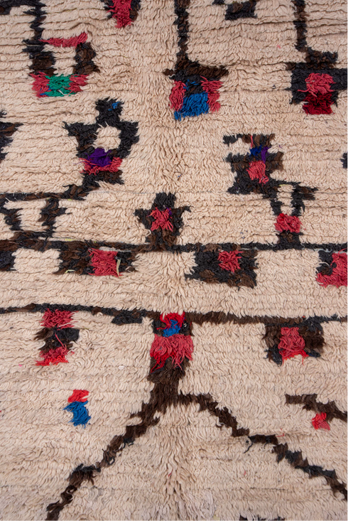 Vintage Moroccan Area Rug (4' x 6')